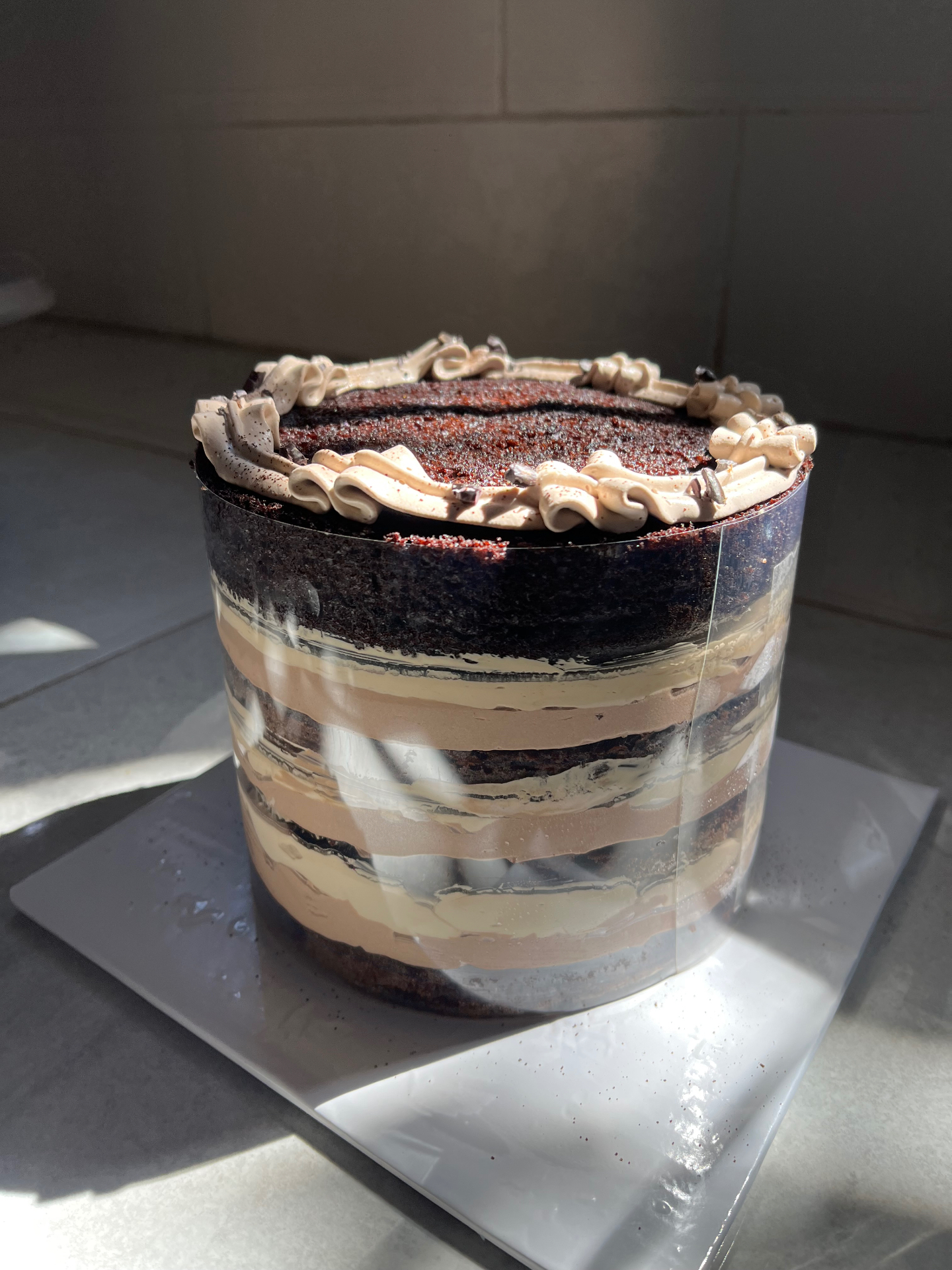Naked celebration cake